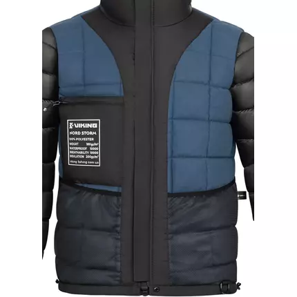 Куртка Viking Fishing Nord Storm L 200g 10K L к:black/navy, Розмір: L, фото , изображение 6
